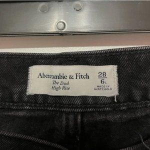 Dad High Rise Crisscross Waist 28 Long